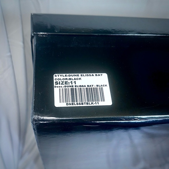 Dune Elissa Bat (size 11) Platform Blackout Monster High YRU Strange Cult boots - Picture 4 of 10